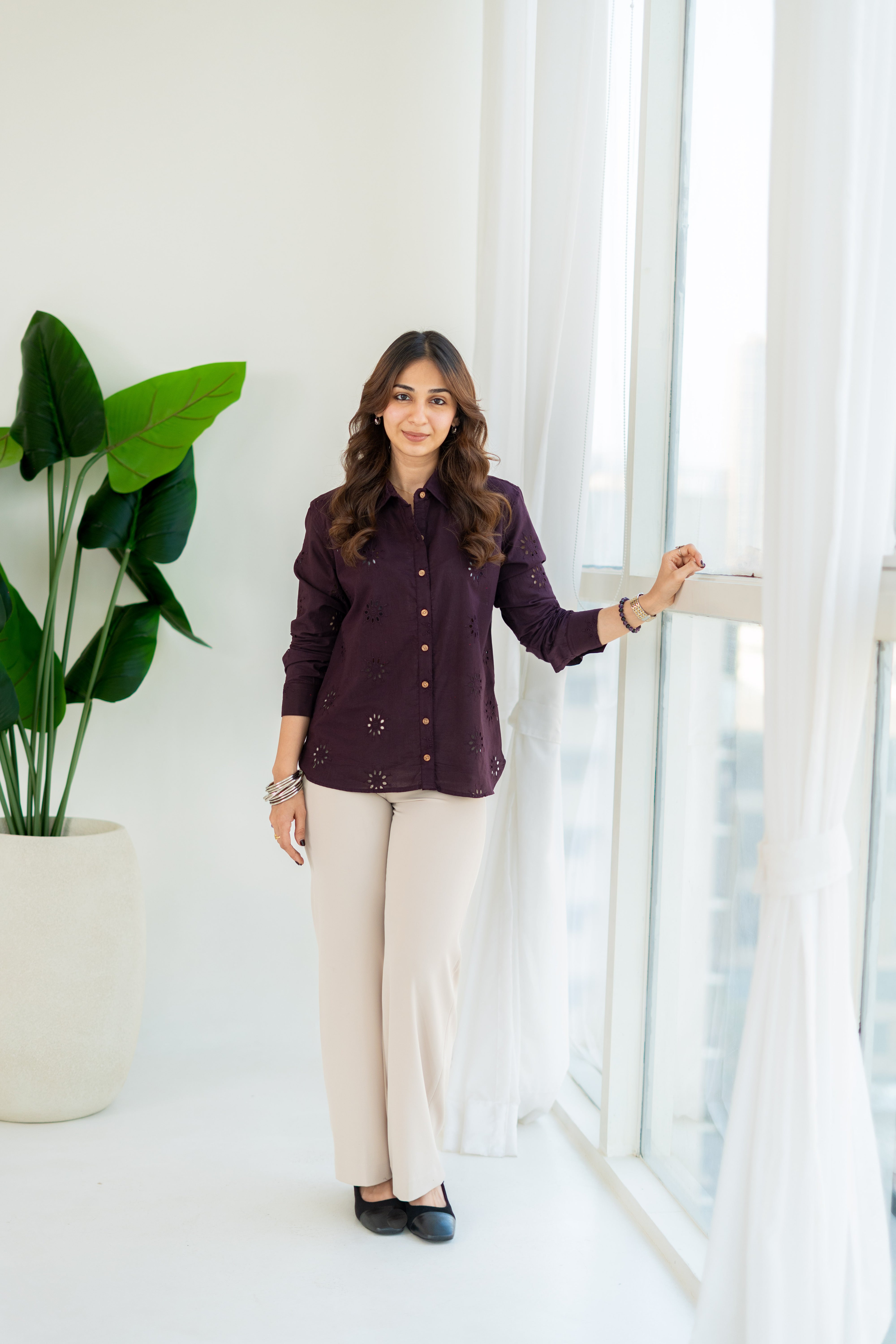 Jamun Hakoba Cotton Shirt