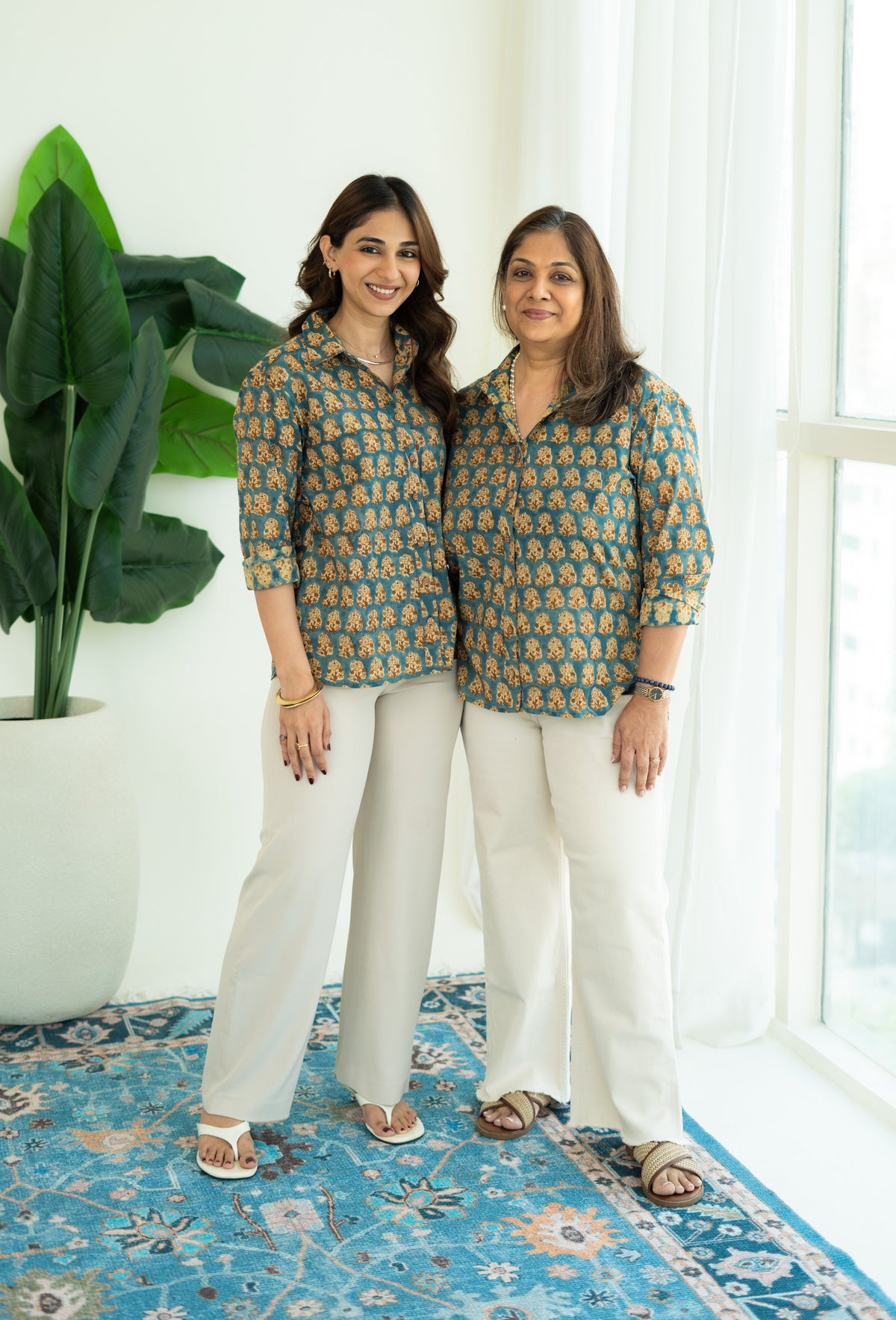 Kashish Kamal Handblock Cotton Shirt
