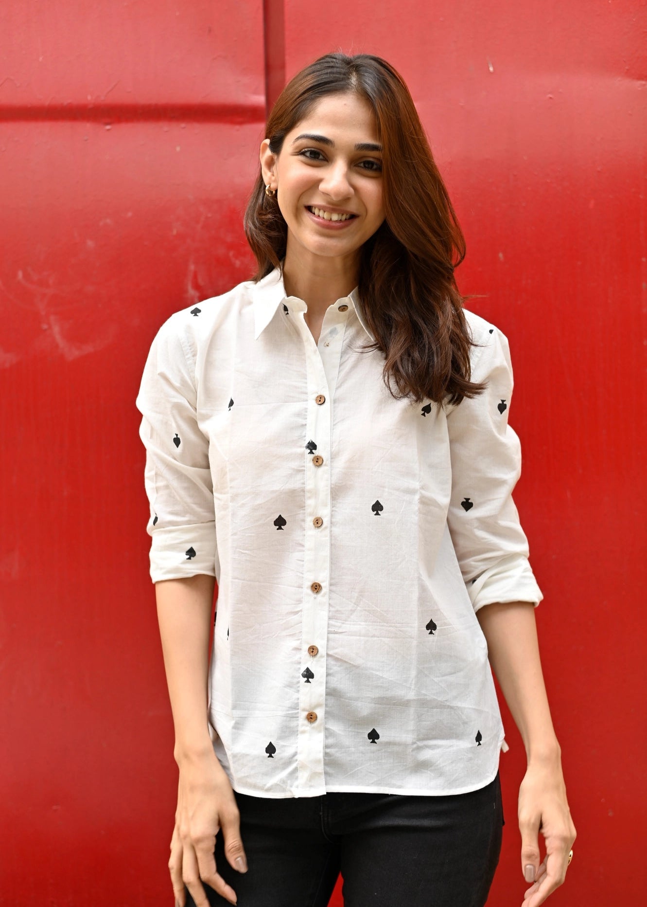 Just Ace it Handblock Shirt