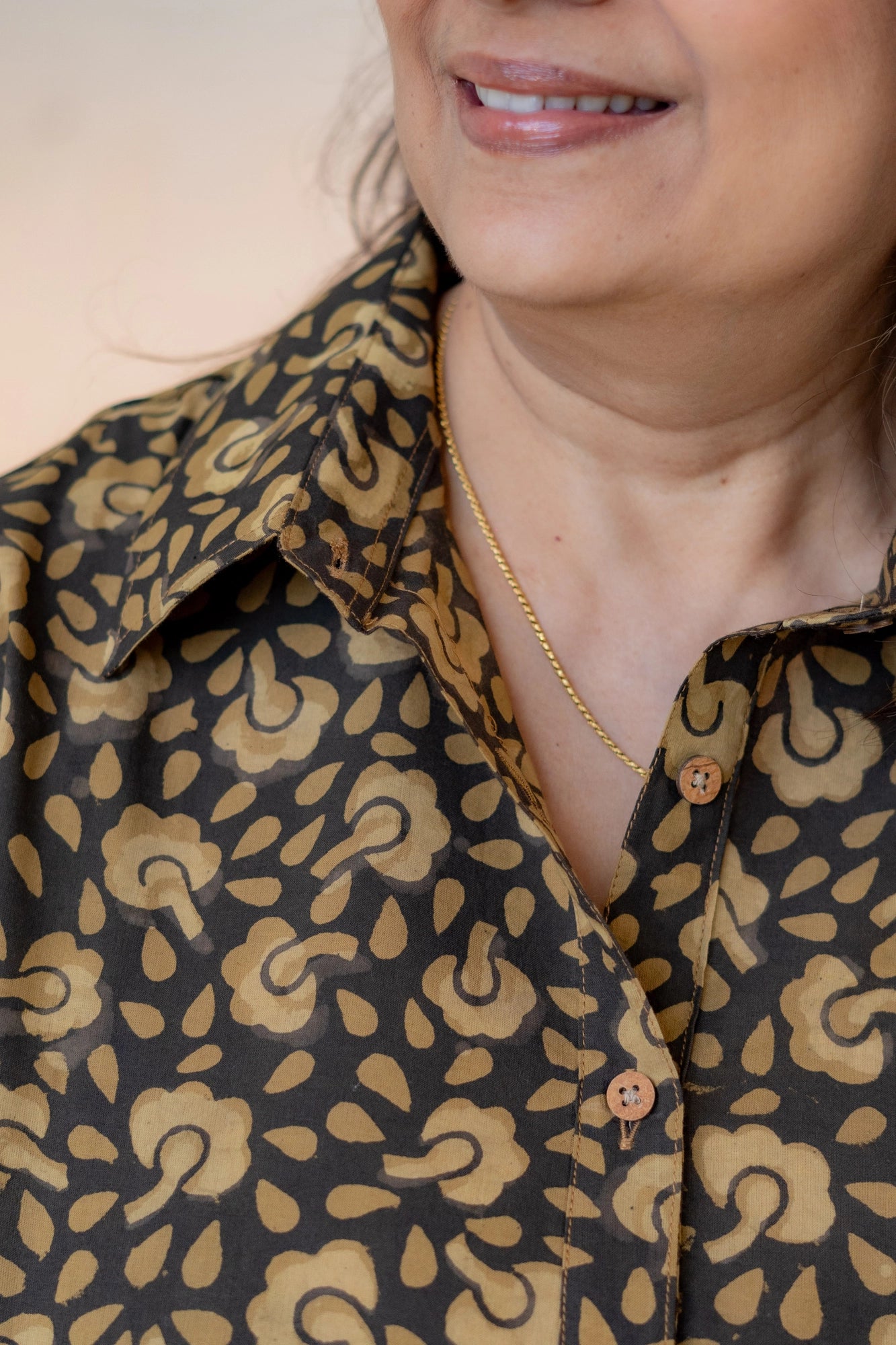 Mush Floral Block Print Shirt