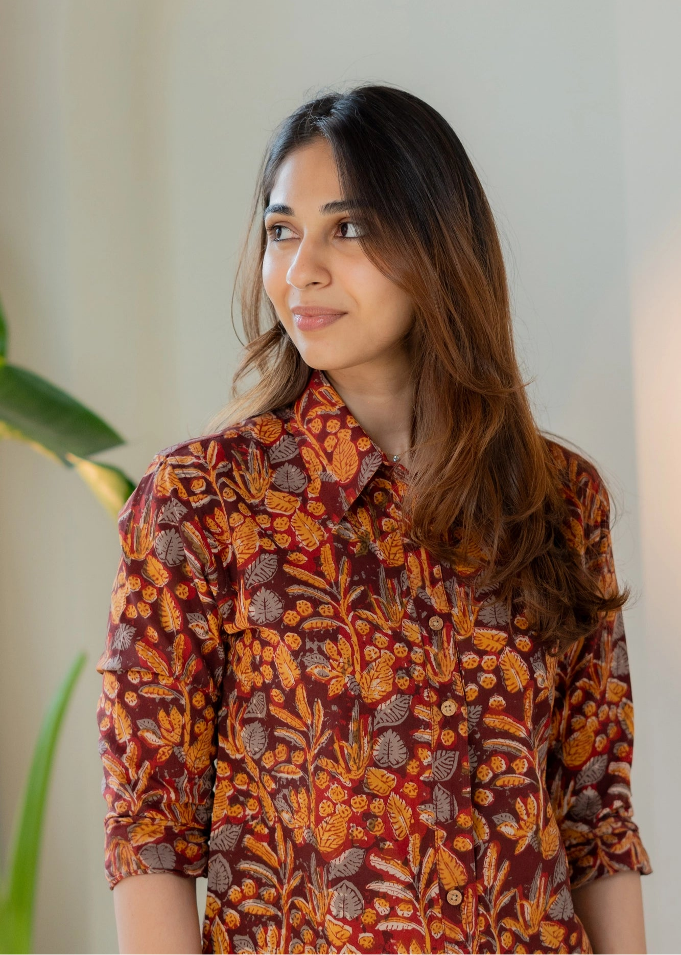 Bagru Garden Block Print Shirt