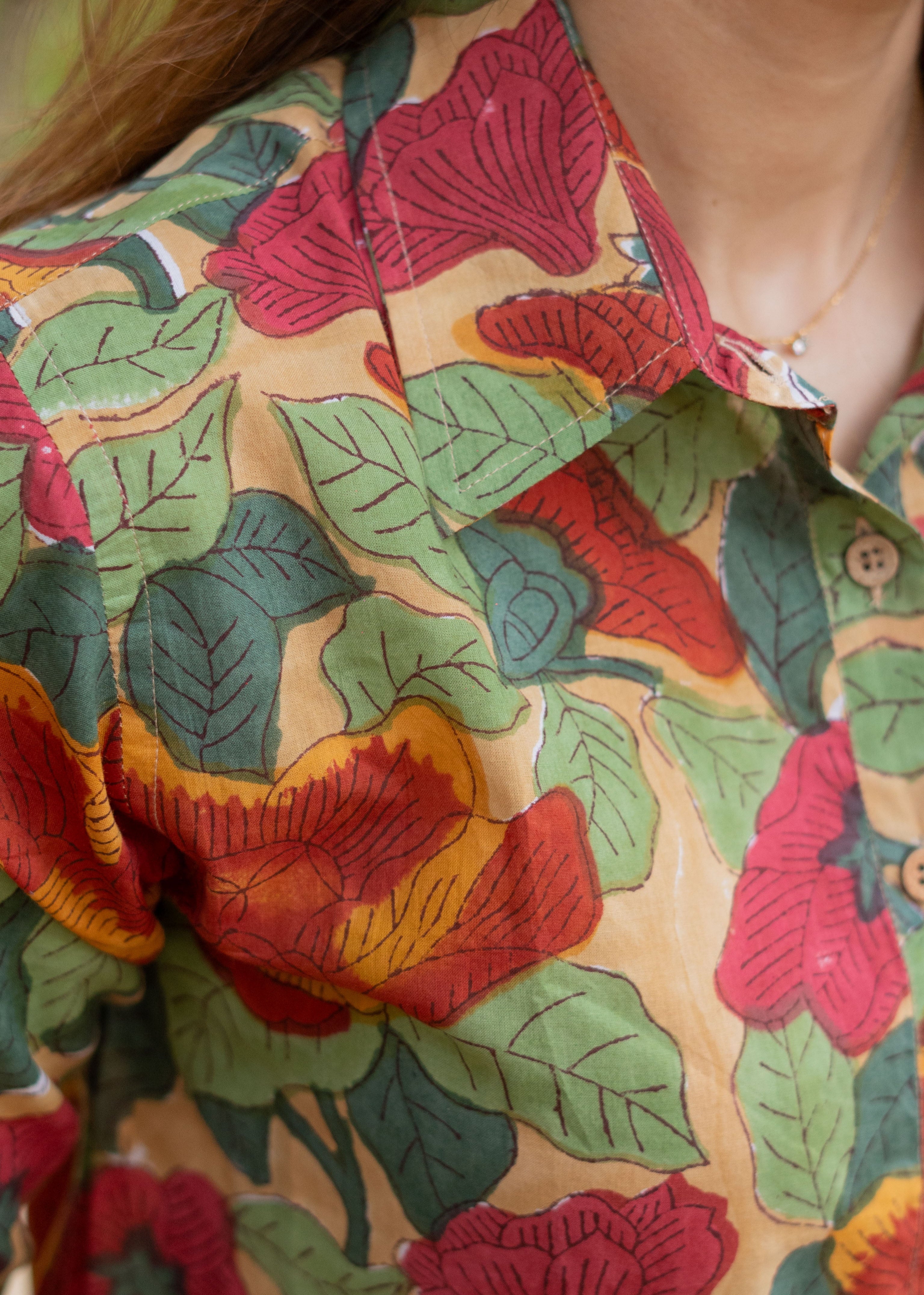 Blossom Floral Handblock Print