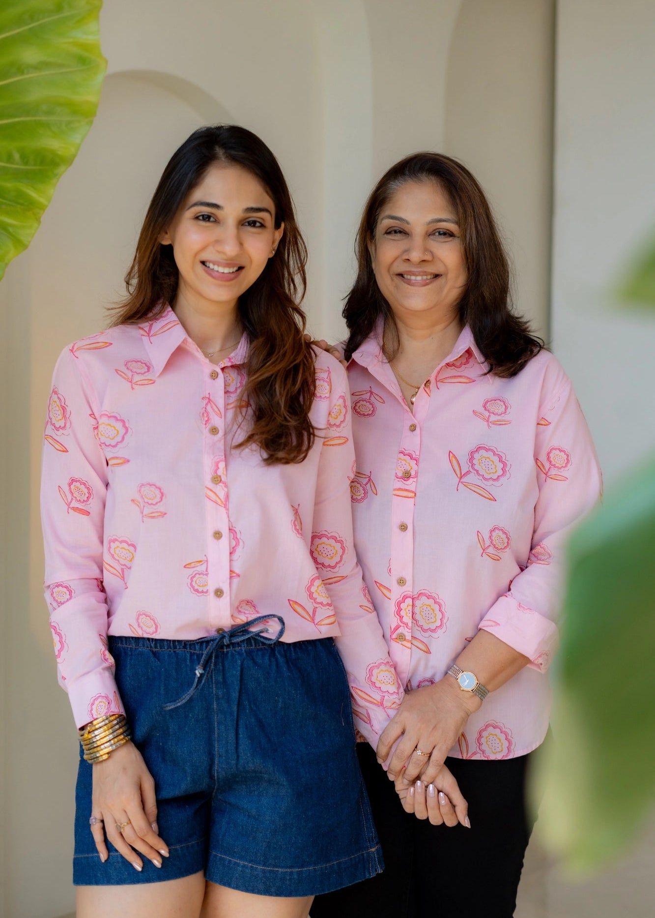 Pink Heaven Handblock Shirt