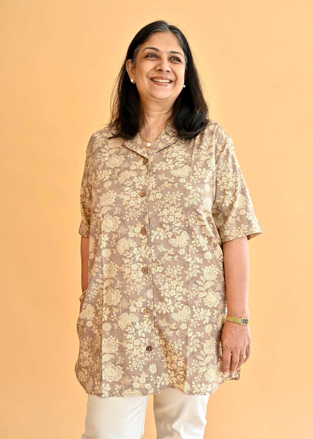 Golden Hour Shirt Kurti