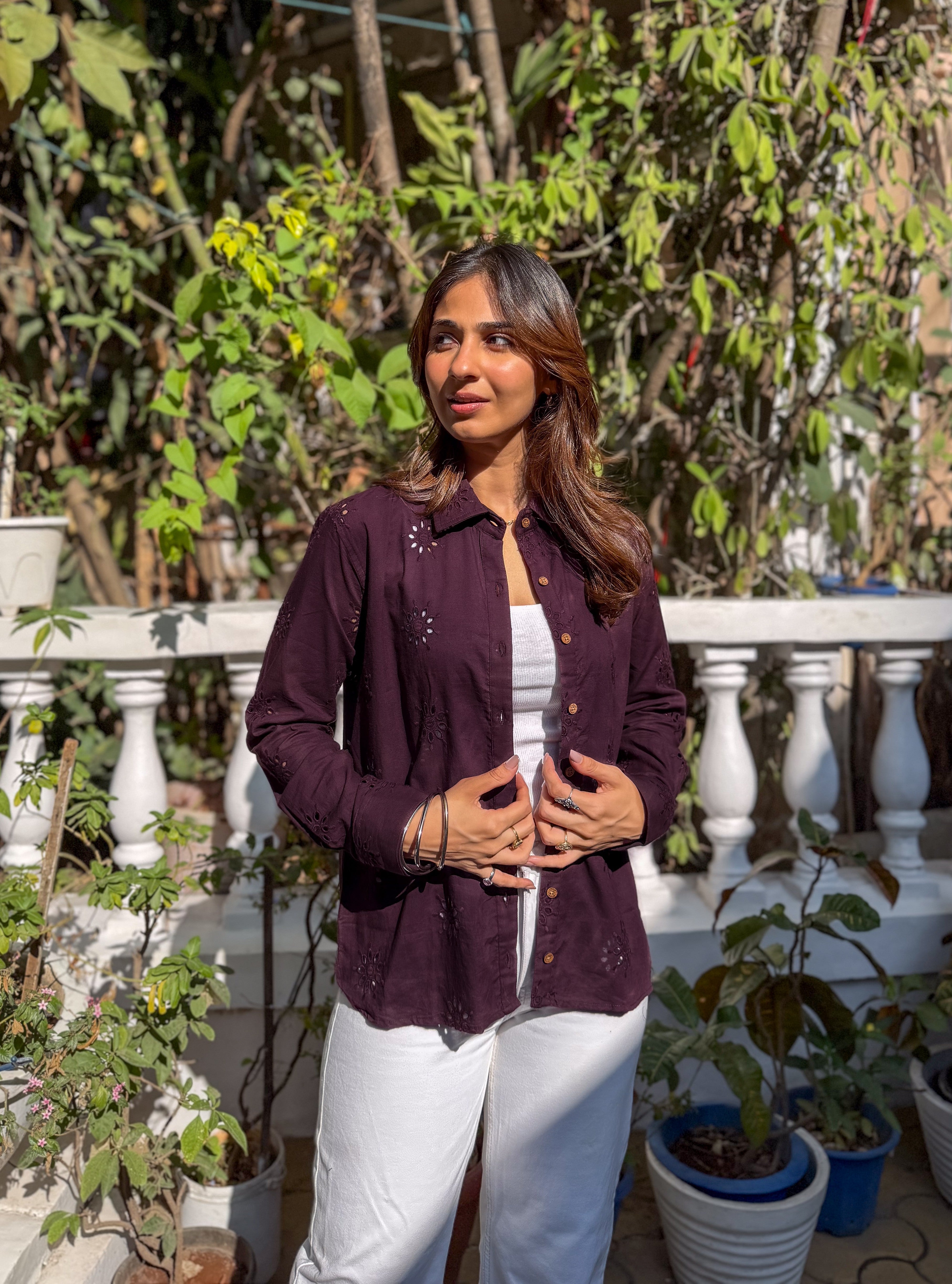 Jamun Hakoba Cotton Shirt
