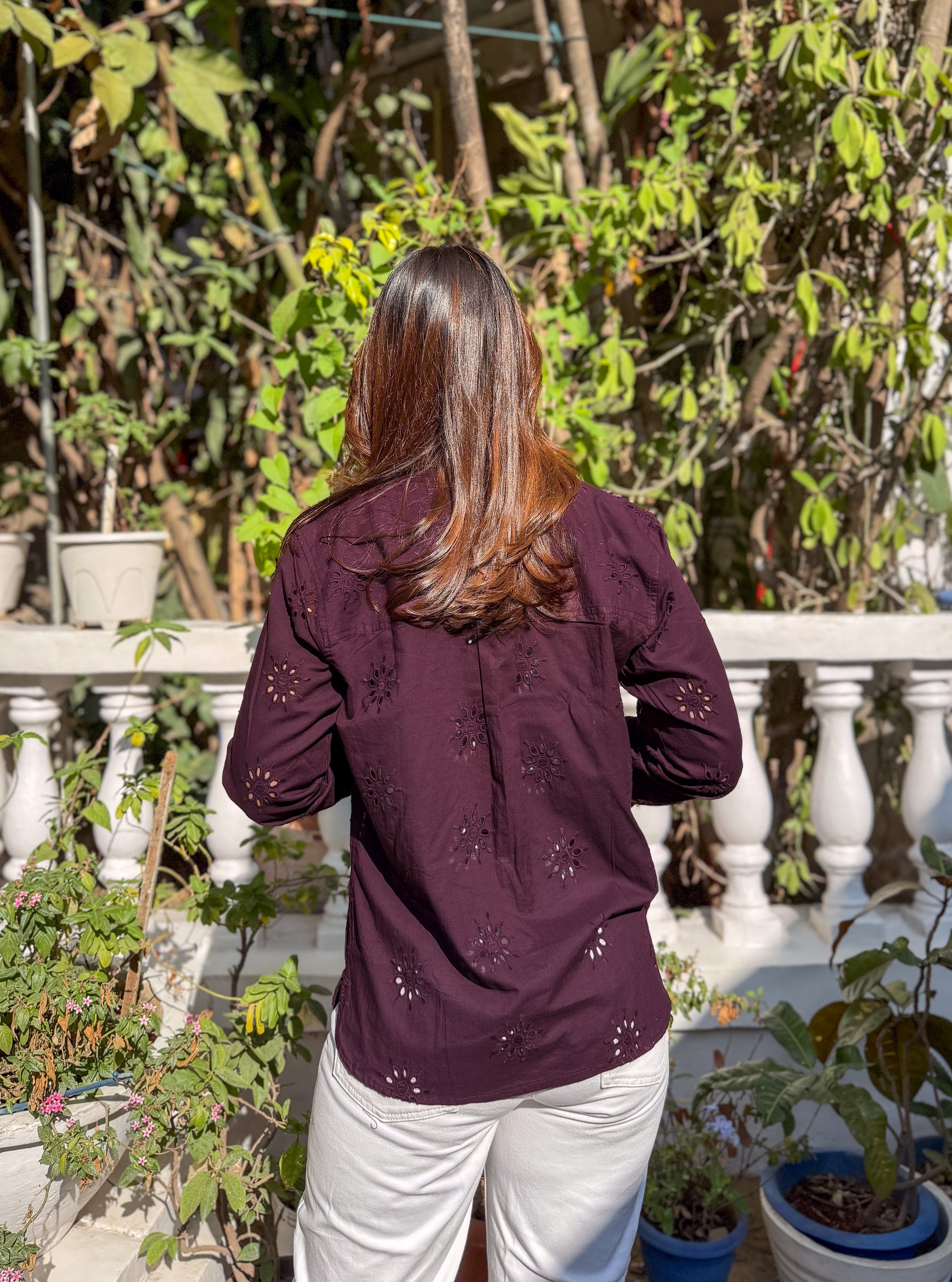 Jamun Hakoba Cotton Shirt