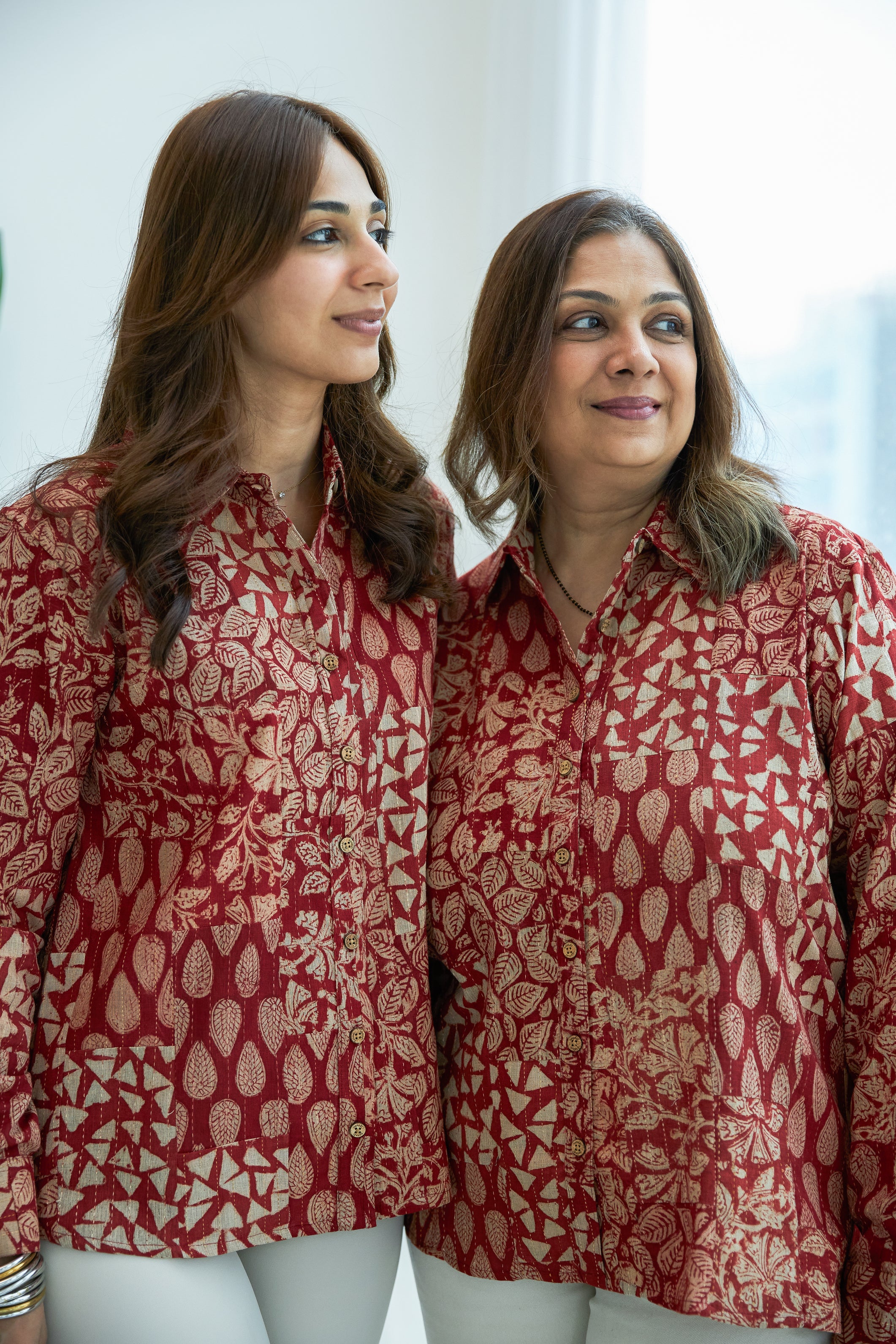 Katha Patchwork Handblock Cotton Shirt