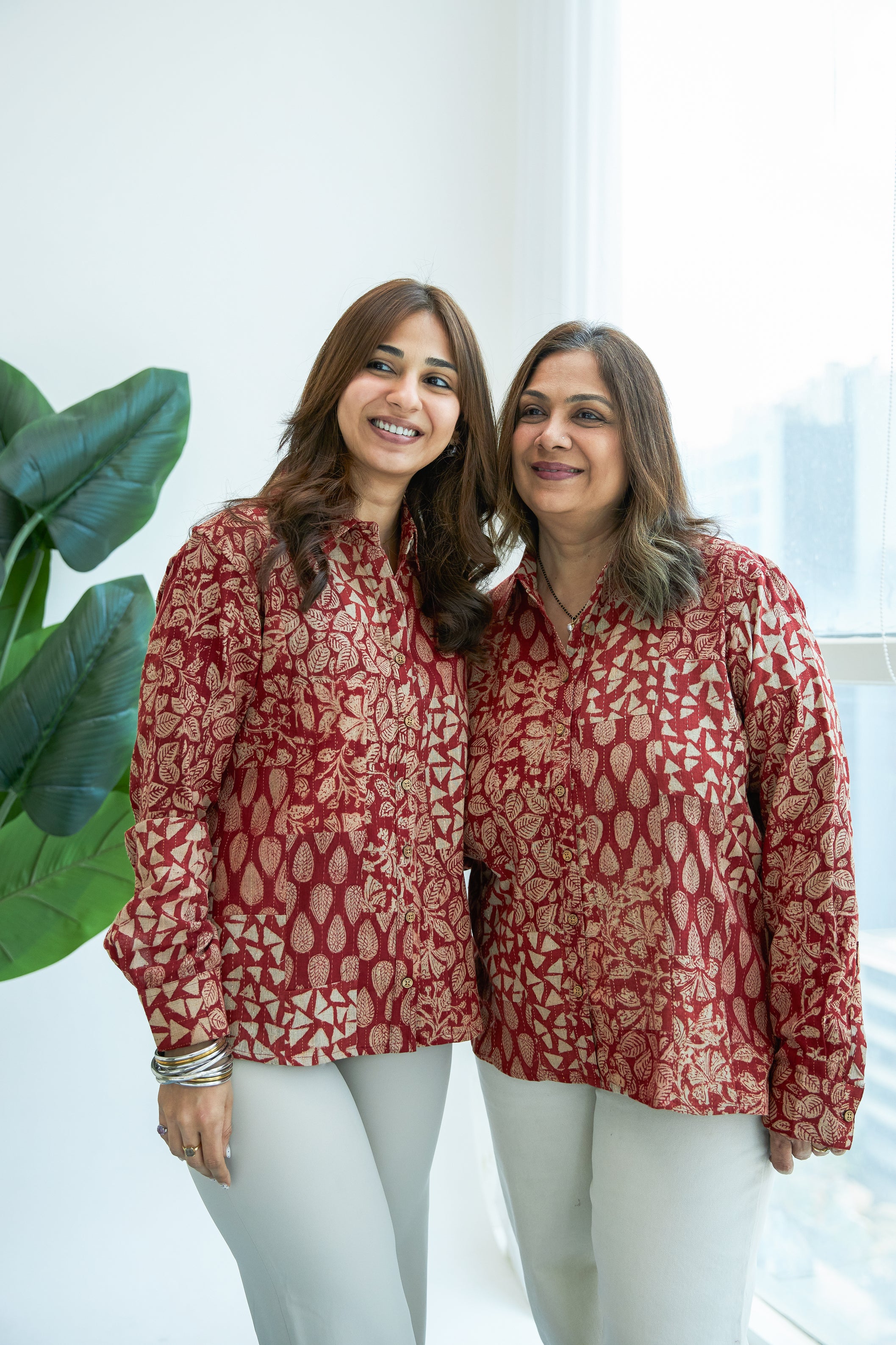 Katha Patchwork Handblock Cotton Shirt