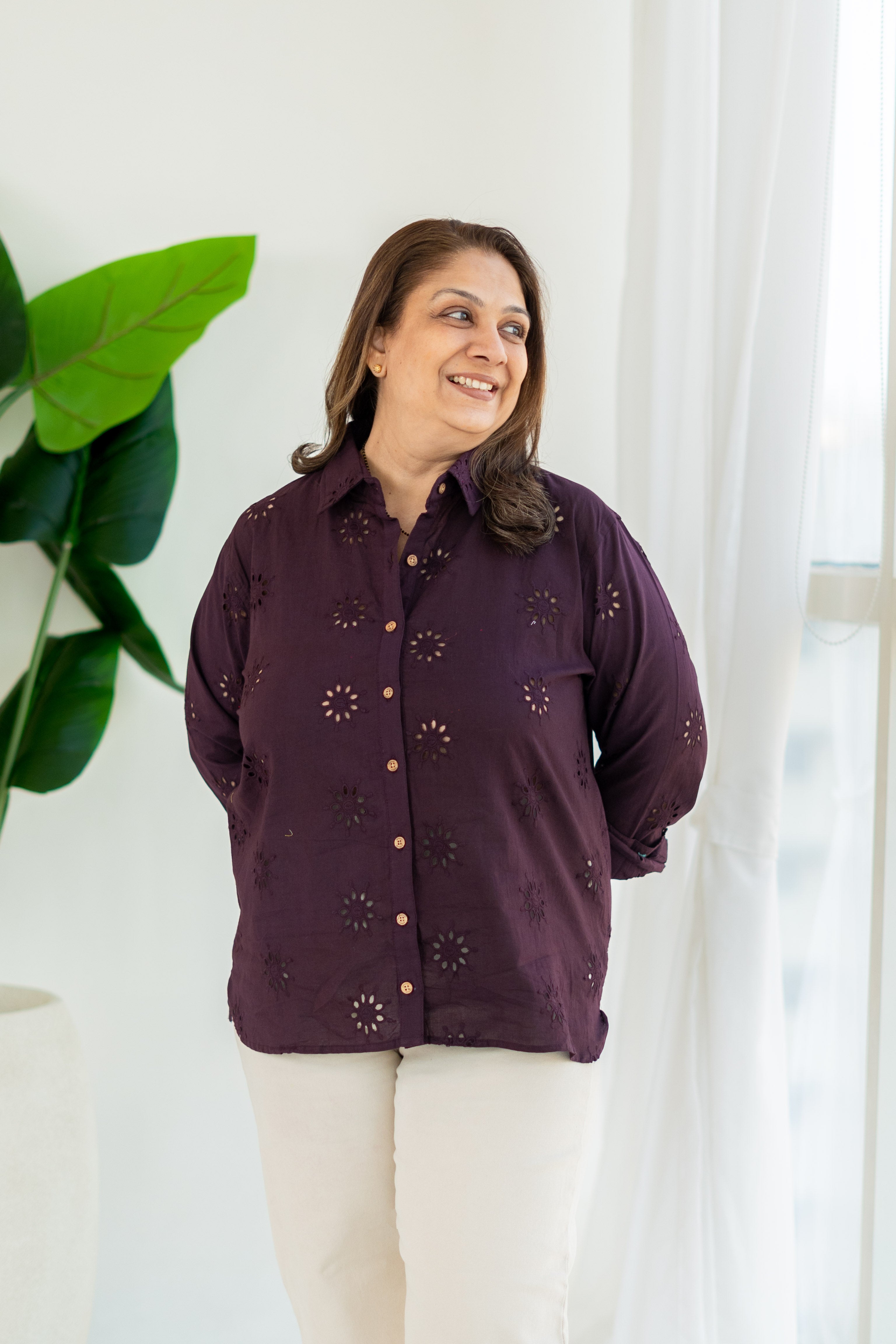 Jamun Hakoba Cotton Shirt