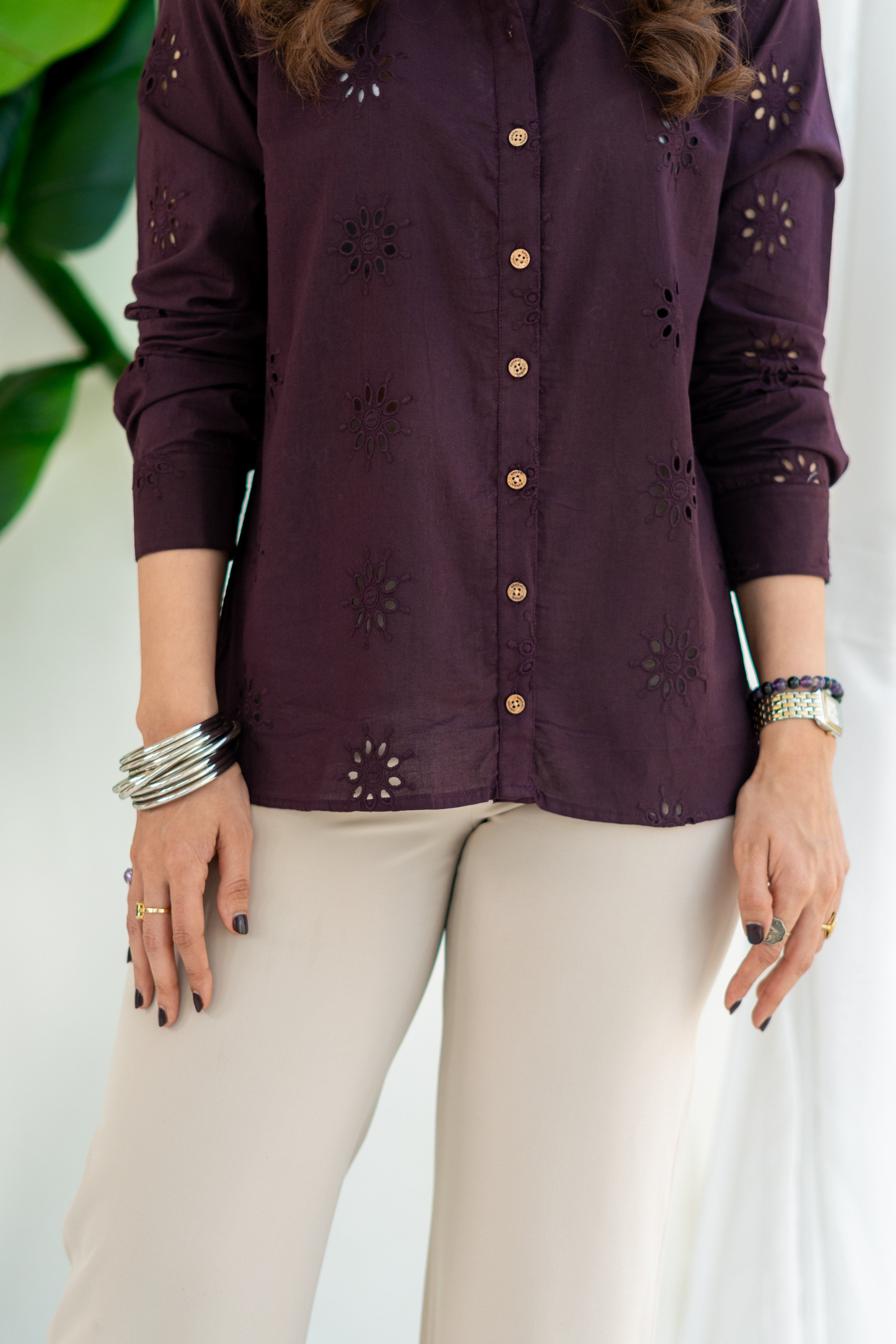 Jamun Hakoba Cotton Shirt