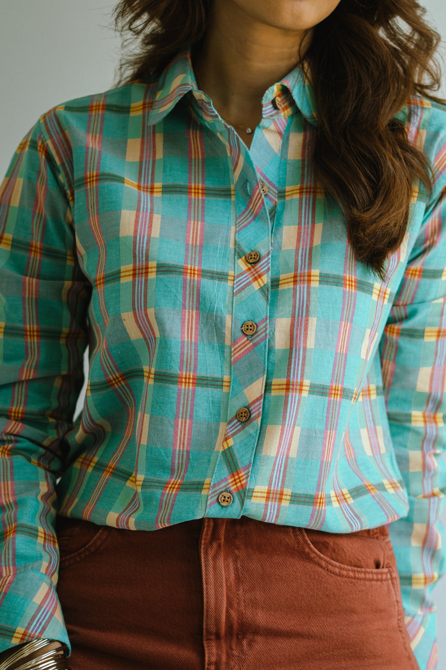 Breeze Madras Checks Cotton Shirt