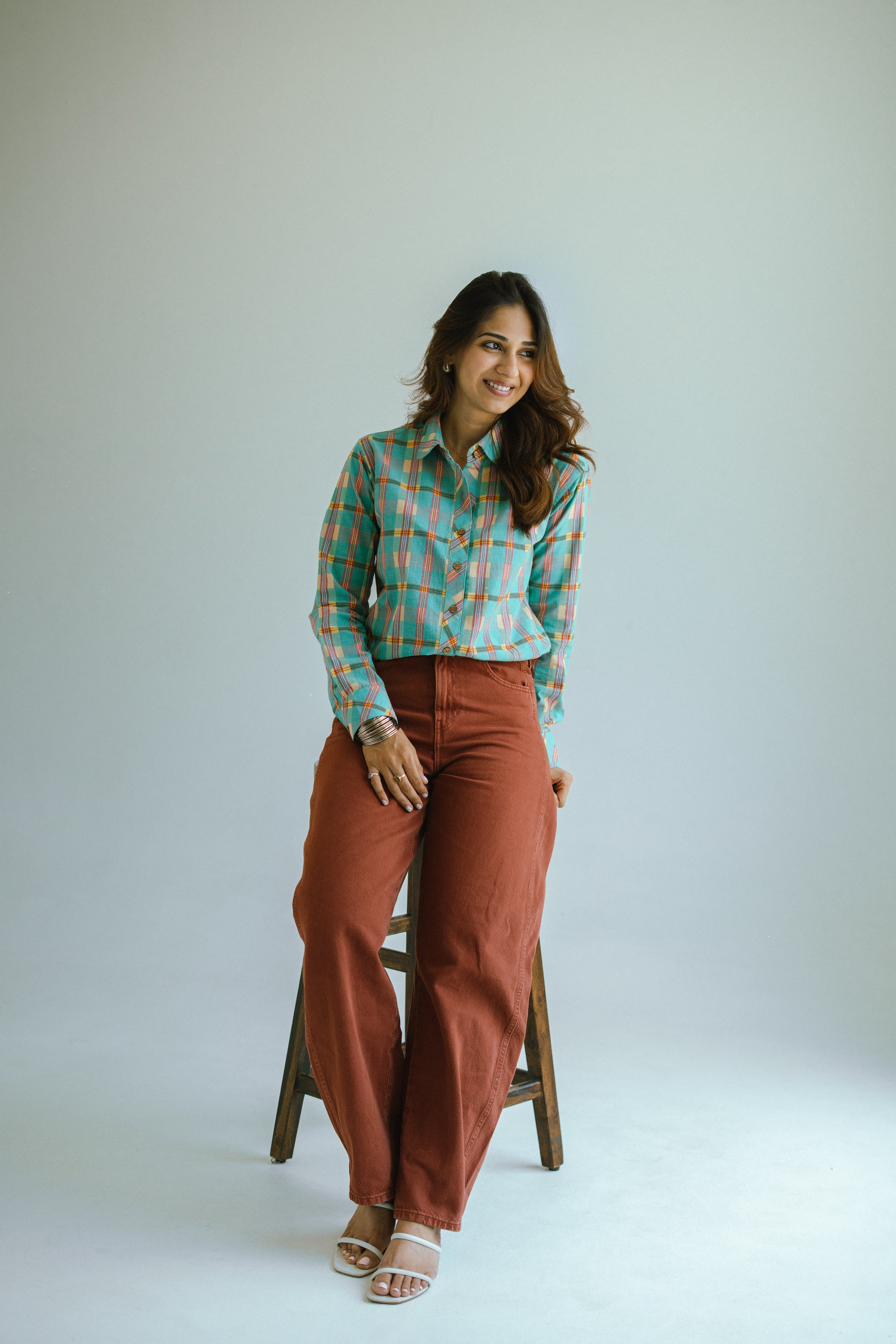 Breeze Madras Checks Cotton Shirt