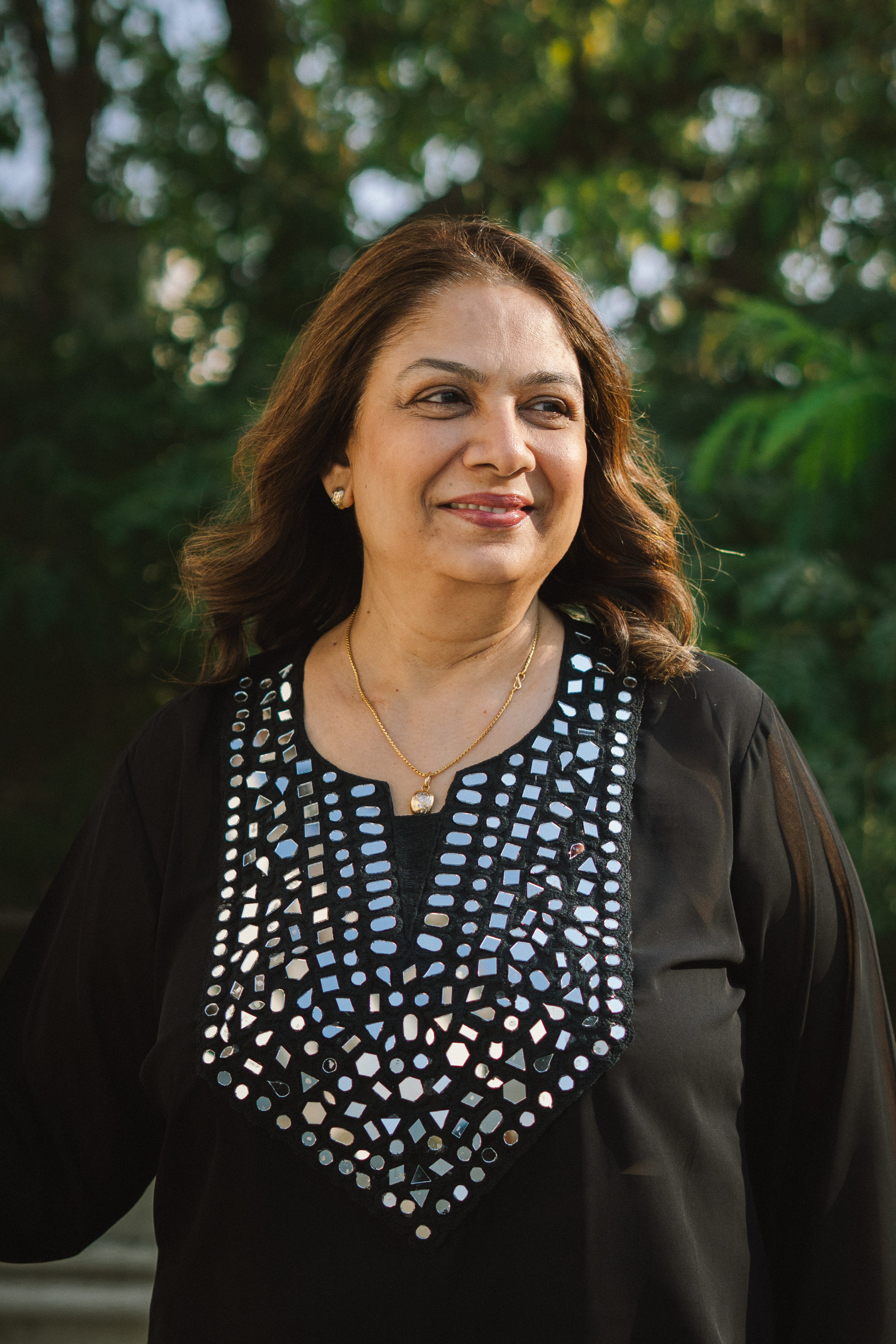 Black Star Aaina Kurti