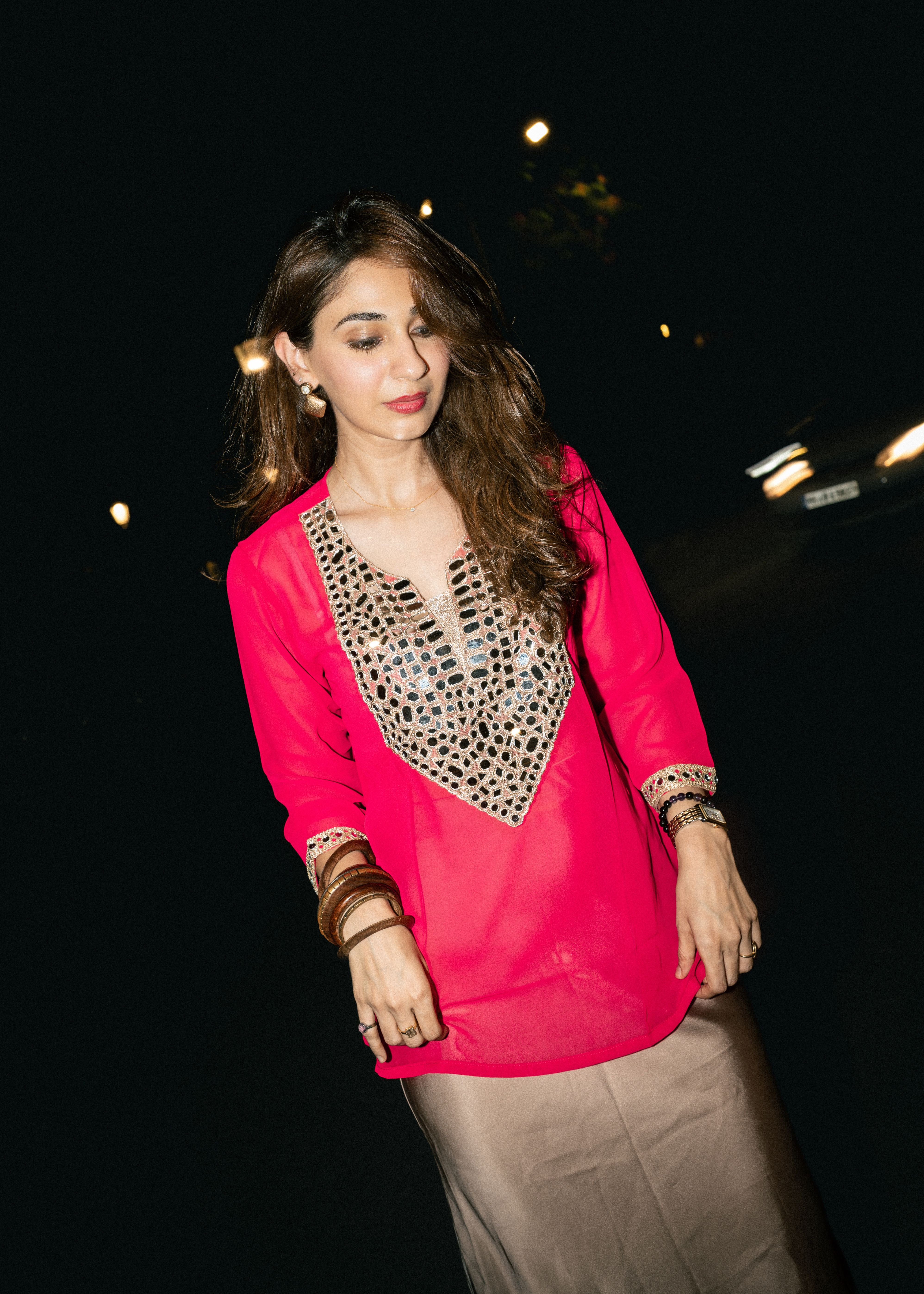 Rani Aaina Kurti