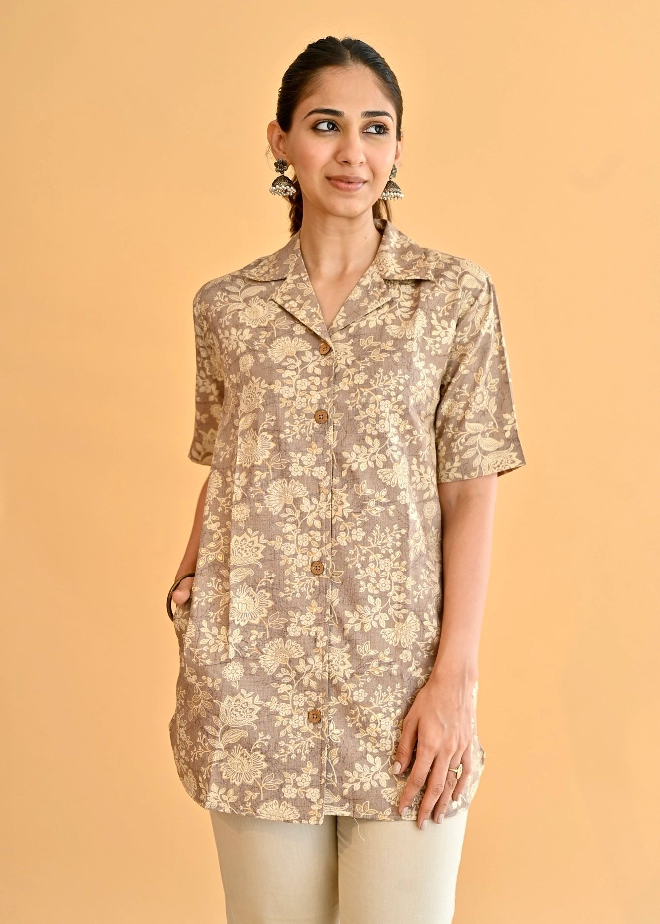 Golden Hour Shirt Kurti