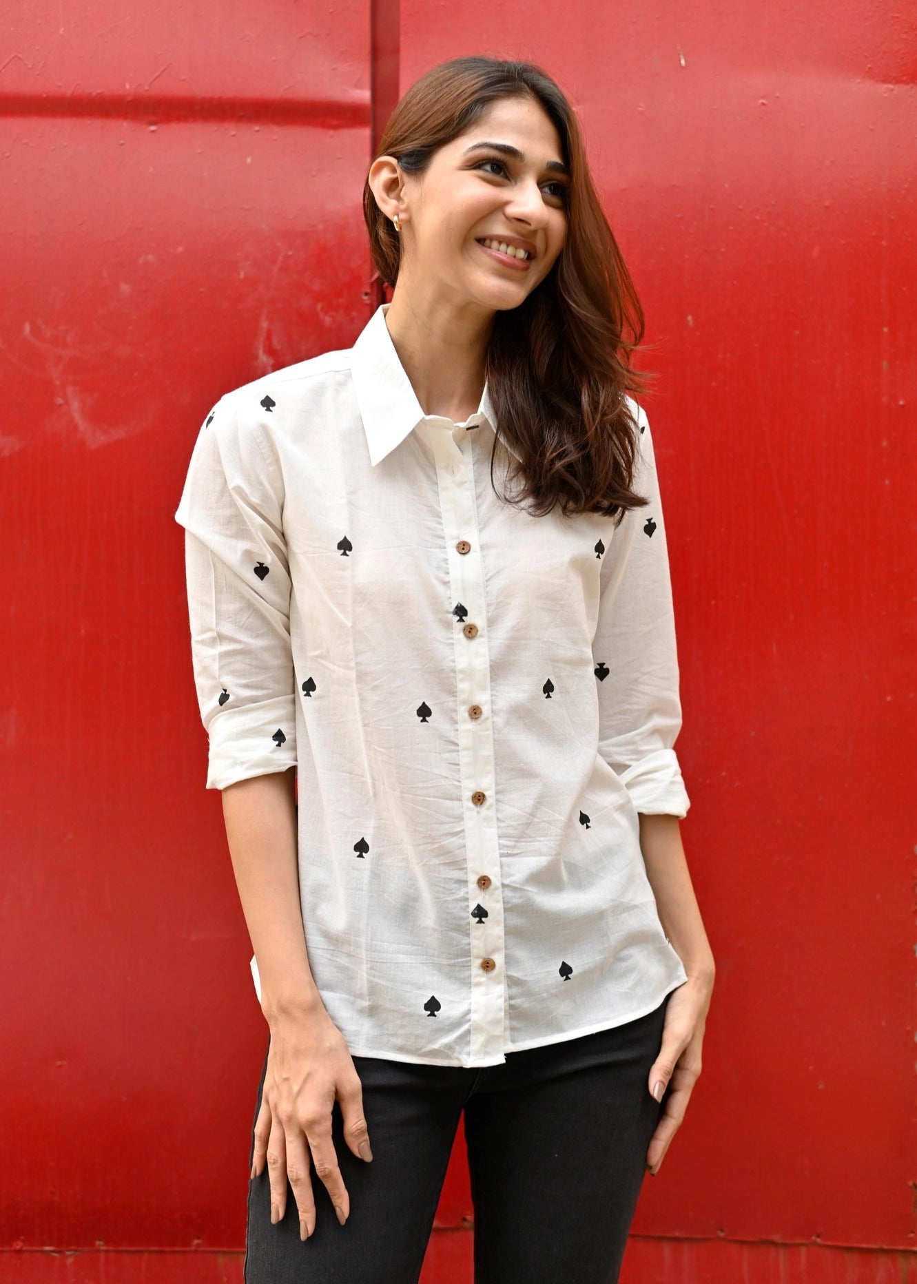 Just Ace it Handblock Shirt