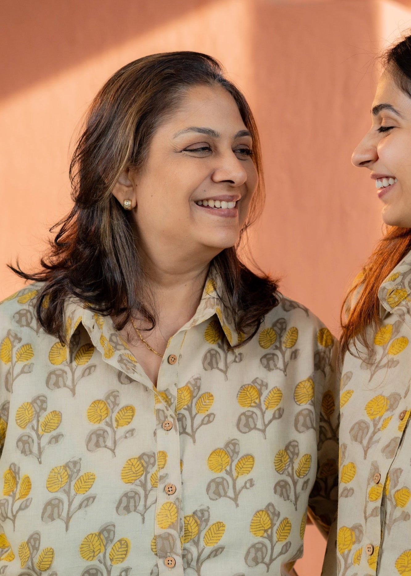 Mud Flower Block Print Shirt