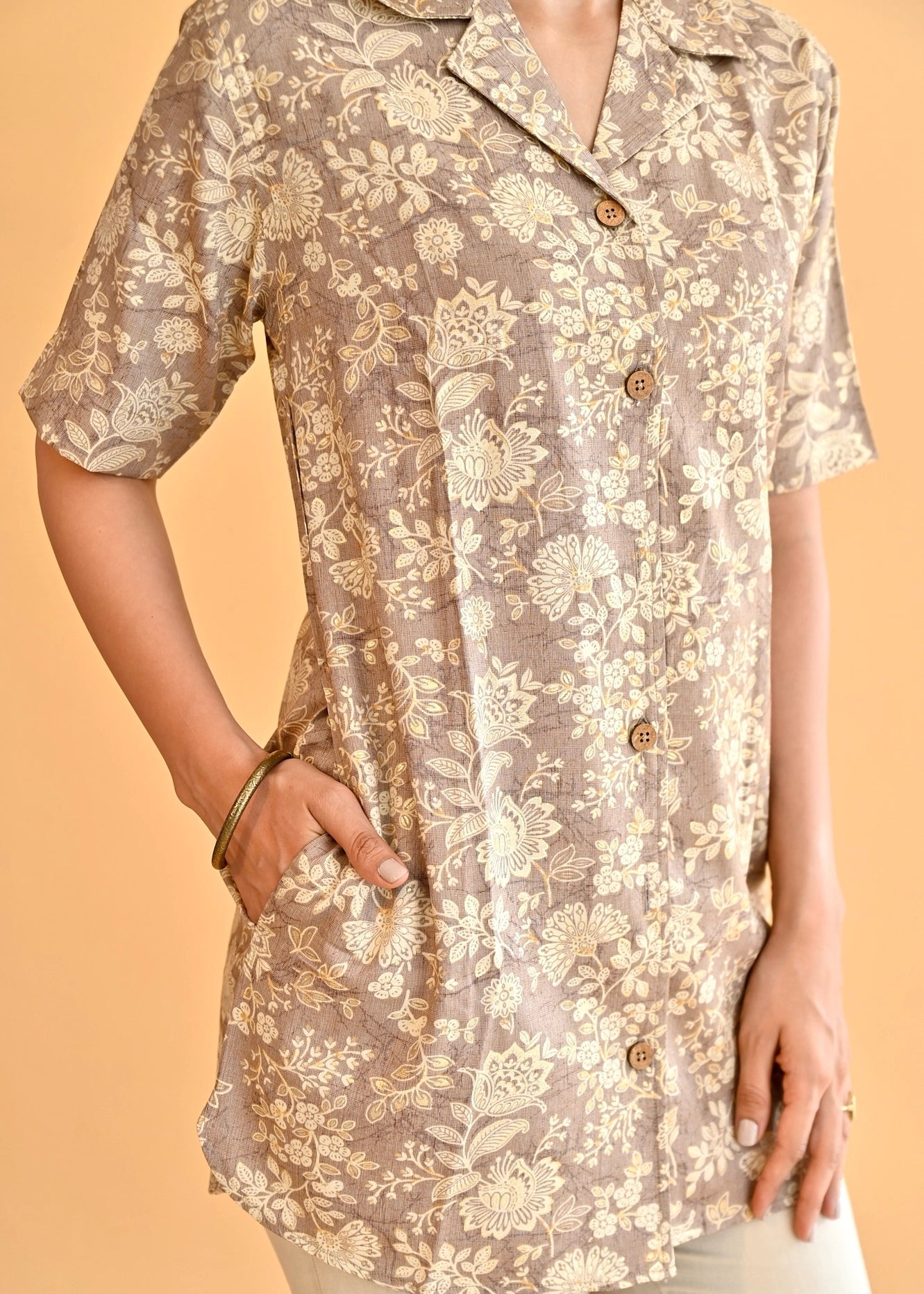 Golden Hour Shirt Kurti